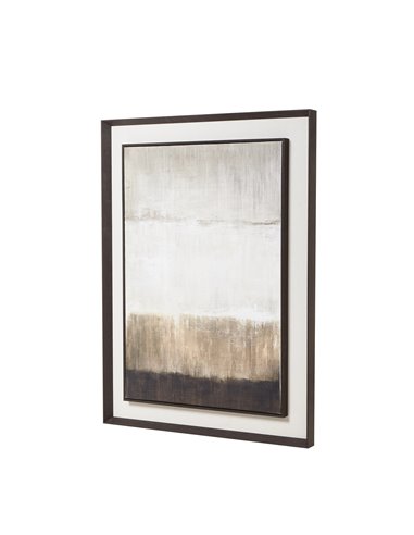 Hill Interiors Extra Large Moderno Painting On Linen Mounted In Frame 23797