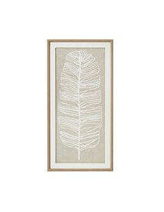 Hill Interiors Large Plume White Feather Art Mounted In Beaded Frame 23804
