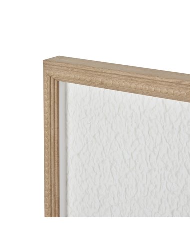 Hill Interiors Large Quill White Feather Art Mounted In Beaded Frame 23805