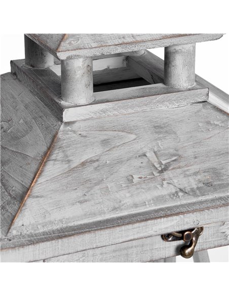 Hill Interiors Set Of Three Wooden Lanterns With Traditional Cross Section 17459 - pic 114186 | FastDaddyshop