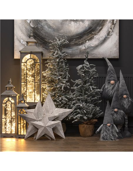 Hill Interiors Set Of Three Wooden Lanterns With Archway Design 17461 - pic 114192 | FastDaddyshop