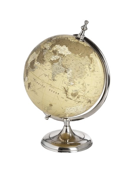 Hill Interiors Chrome Desktop Globe 17548 - pic 114219 | FastDaddyshop