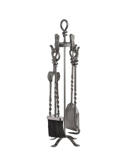 Hill Interiors Hand Turned Loop Top Companion Set 18169 - pic 114222 | FastDaddyshop