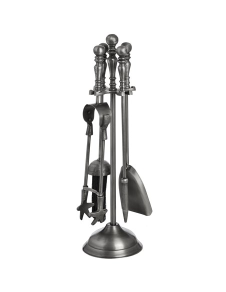 Hill Interiors Traditional Companion Set In Antique Pewter 18178 - pic 114225 | FastDaddyshop