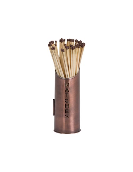 Hill Interiors Copper Finish Logs And Kindling Buckets & Matchstick Holder 19141 - pic 114231 | FastDaddyshop