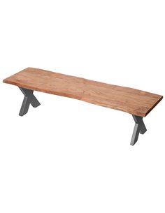 Hill Interiors Live Edge Collection Bench 19744