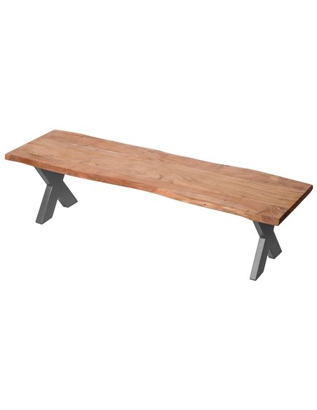Hill Interiors Live Edge Collection Bench 19744 - pic 114243 | FastDaddyshop
