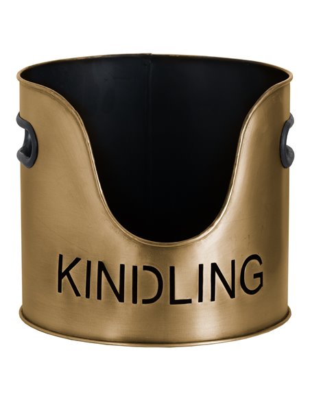 Hill Interiors Bronze Finish Logs And Kindling Buckets & Matchstick Holder 20050 - pic 114256 | FastDaddyshop
