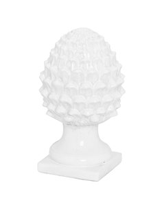 Hill Interiors Garda White Decorative Acorn 21758