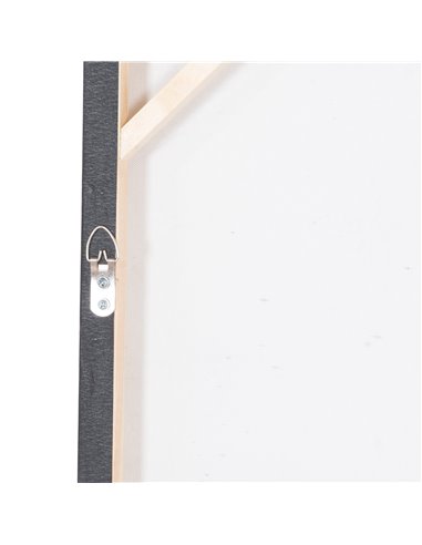 Hill Interiors Galaxy Silver And Grey Hand Painted Canvas 21795