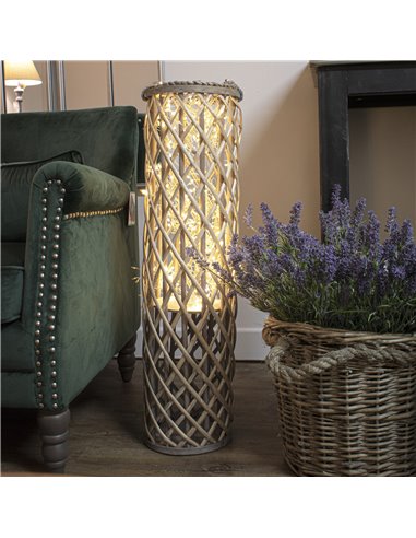 Hill Interiors 2.75m\9ft Plug-In LED 8 Sequence Warm White Cluster String 22047
