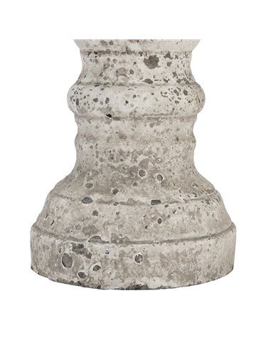Hill Interiors Large Stone Ceramic Column Candle Holder 22258