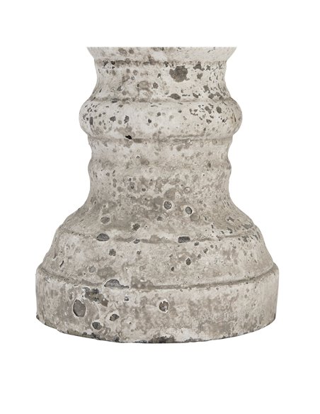 Hill Interiors Large Stone Ceramic Column Candle Holder 22258 - pic 114300 | FastDaddyshop