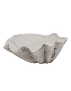 Hill Interiors Large Ceramic Adele Shell Bowl 22702
