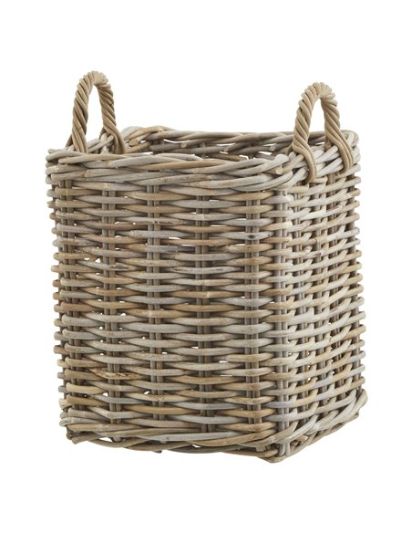 Hill Interiors Set of 3 Kubu Rattan Square Storage Baskets 22929 - pic 114347 | FastDaddyshop