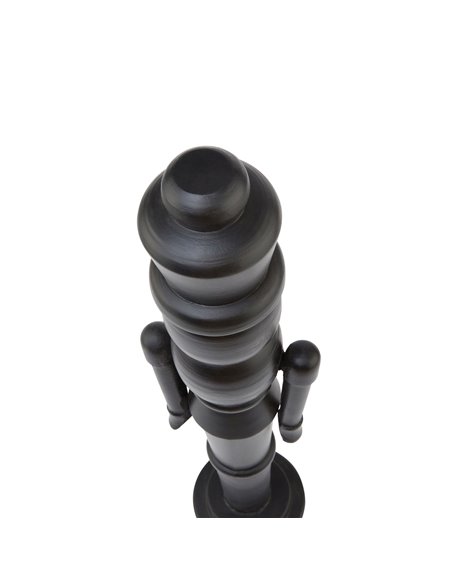 Hill Interiors Minimalist Black Wooden Large Nutcracker Decoration 23516 - pic 114362 | FastDaddyshop
