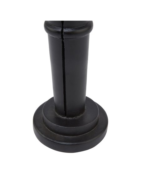 Hill Interiors Minimalist Black Wooden Large Nutcracker Decoration 23516 - pic 114364 | FastDaddyshop