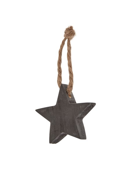 Hill Interiors Pack Of 90 Wooden Star Hanging Decorations 23527 - pic 114368 | FastDaddyshop