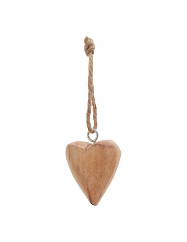 Hill Interiors Pack Of 90 Wooden Heart Hanging Decorations 23528