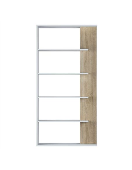 Adila White and Oak Effect Bookcase, 2934 - pic 114431 | FastDaddyshop