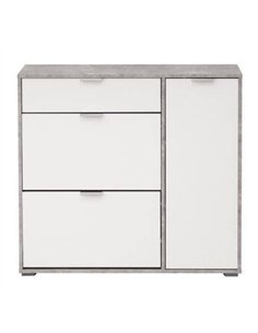 Arco Grey and White Shoe Cabinet, 3072 2