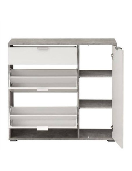 Arco Grey and White Shoe Cabinet, 3072 - pic 114438 | FastDaddyshop