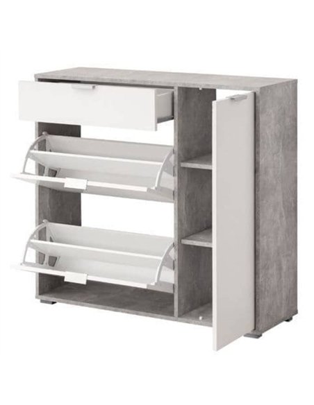 Arco Grey and White Shoe Cabinet, 3072 - pic 114439 | FastDaddyshop