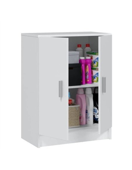 Alonso 2 Door White Universal Storage Cupboard, 3251 - pic 114448 | FastDaddyshop
