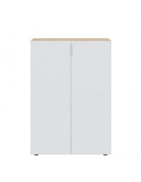 Alvaro White And Oak Effect 30 Pairs Shoe Cupboard Cabinet, 3229 - pic 114451 | FastDaddyshop