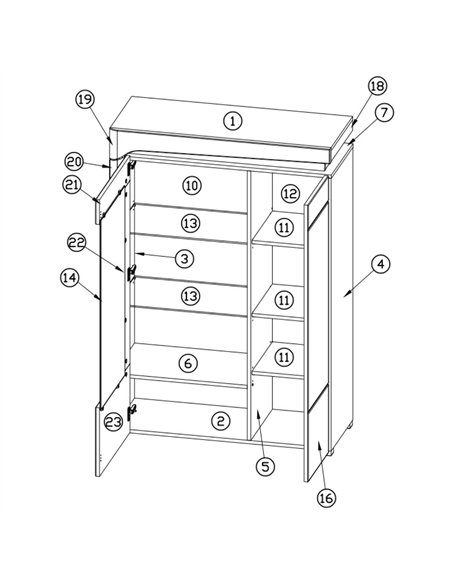 Athens Grey And White Gloss Low Wide Display Cabinet with LED Lights, 3166 - pic 114489 | FastDaddyshop