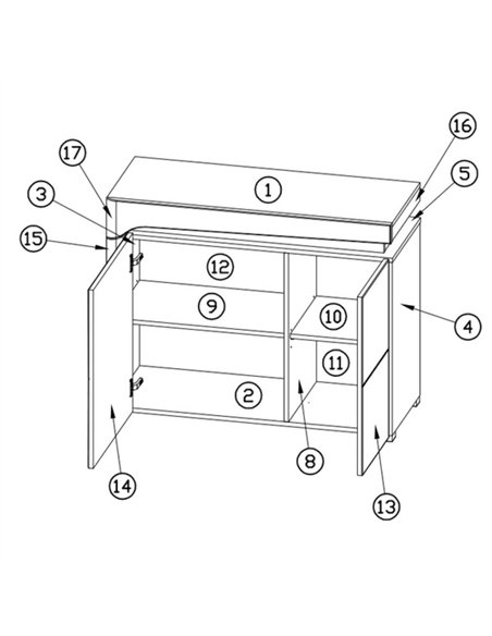 Athens Grey And White Gloss 2 Door Small Sideboard With Lights, 3169 - pic 114504 | FastDaddyshop