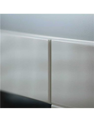 Athens Grey And White Gloss 2 Door & 4 Drawer Sideboard With Lights, 3170