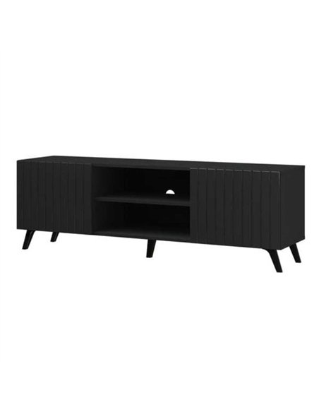 Atlantis Matte Black Large TV Cabinet, 3182 - pic 114517 | FastDaddyshop