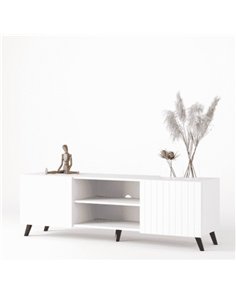 Atlantis Matte White Large TV Cabinet, 3198 2