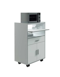 Ayden White and Grey Kitchen Trolley, 2918