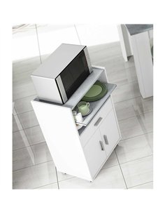 Ayden White and Grey Kitchen Trolley, 2918 2