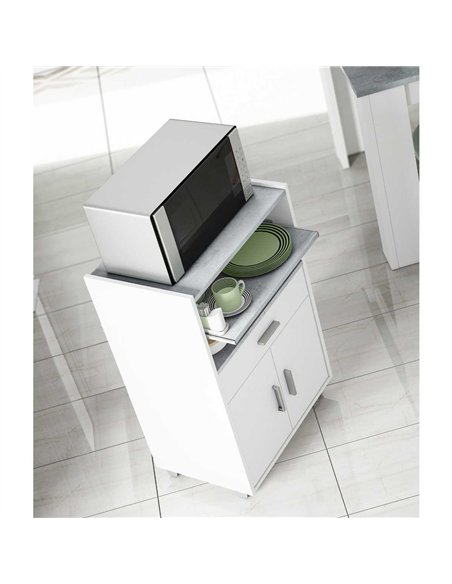 Ayden White and Grey Kitchen Trolley, 2918 - pic 114547 | FastDaddyshop