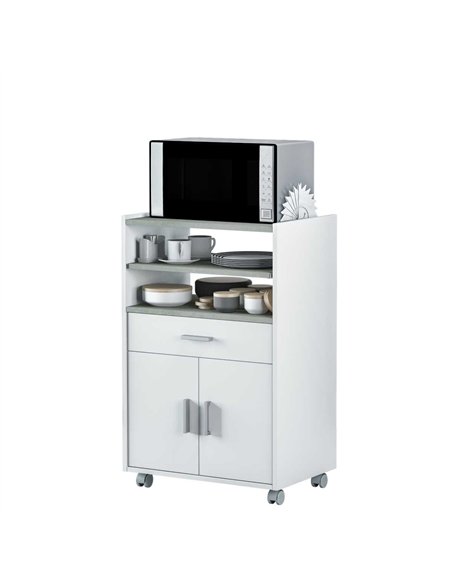 Ayden White and Grey Kitchen Trolley, 2918 - pic 114549 | FastDaddyshop