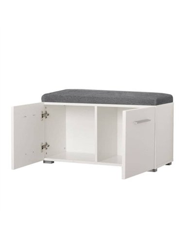 Beny Gloss White Hallway Storage, 3073