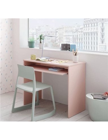 Candi Pink Small Computer Desk, 3129