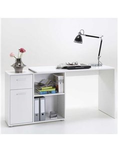 Carin Corner Flexi Desk White, 2560 2