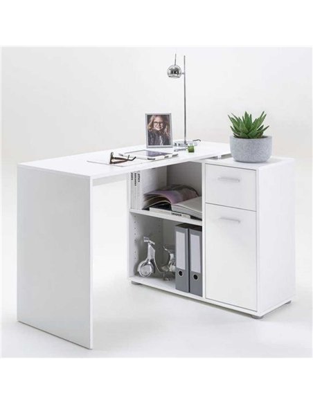 Carin Corner Flexi Desk White, 2560 - pic 114650 | FastDaddyshop