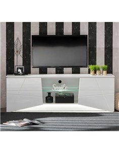 Cartier White Gloss TV Cabinet, 3059 2