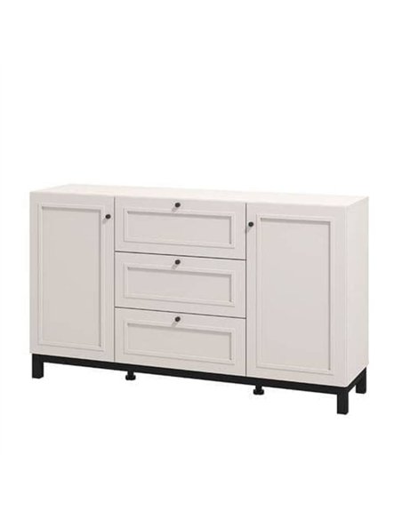 Cassio Cashmere Taupe Panelled Sideboard, 3439 - pic 114659 | FastDaddyshop