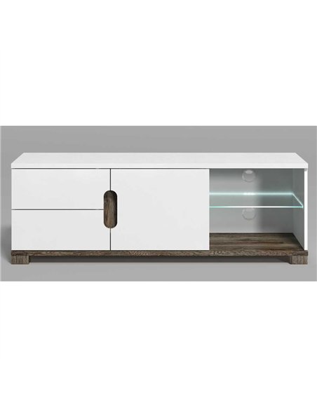 Costa TV unit White Gloss, 2579 - pic 114747 | FastDaddyshop
