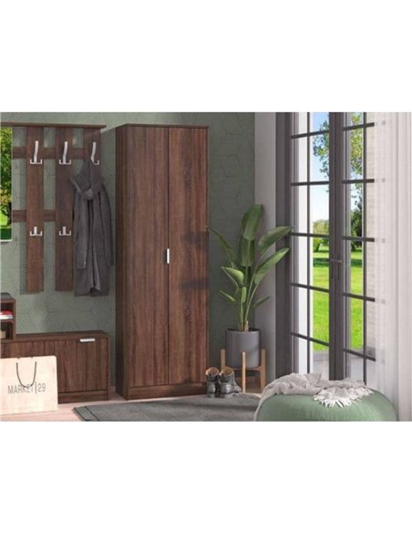 Cotswold Dark Brown 2 Door Utility Cupboard, 3126 - pic 114752 | FastDaddyshop