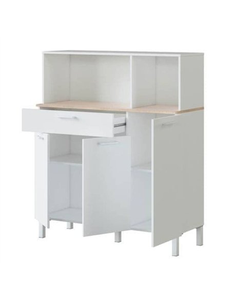 Denby White And Oak 3 Door Utility Kitchen Cupboard, 3031 - pic 114797 | FastDaddyshop