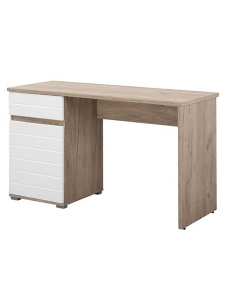 Elano Oak and White Gloss Desk, 3037 - pic 114813 | FastDaddyshop