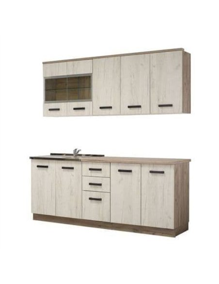 Gabriel White Oak Effect Kitchen Units, 3279 - pic 114861 | FastDaddyshop