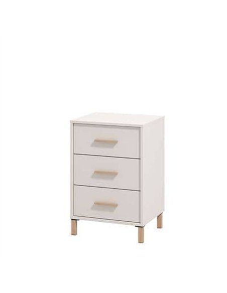 Granada Cashmere And Artisan Oak Effect Bedside Table, 3414 - pic 114871 | FastDaddyshop